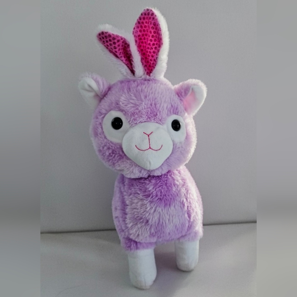 Charming Lavender Llama Plush Toy